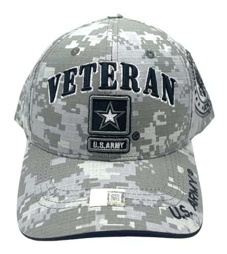 Image of US Army Veteran Hat for Men - Officially Licensed Military Baseball Cap, for Veterans