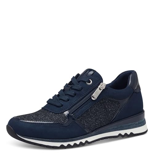 MARCO TOZZI Women lace-up Damen Halbschuh in Blau, Größe 40