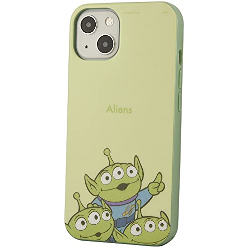 グルマンディーズ ディズニーキャラクター、ピクサーキャラクター | iPhone13(6.1インチ)対応 ソフトケース エイリアン DN-870F グリーン