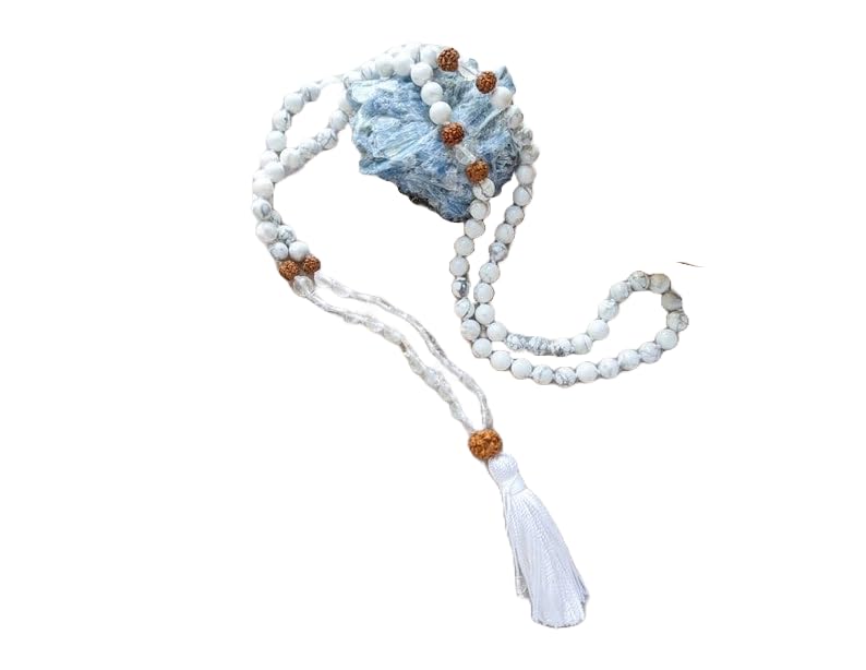 Perles de méditation en howlite pour ritualiser vos séances de yoga