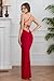 Sexy Backless Prom Dresses Long Satin Mermaid with Slit One Shoulder Evening Dress for Teens 2025 Silver 8 JA0339