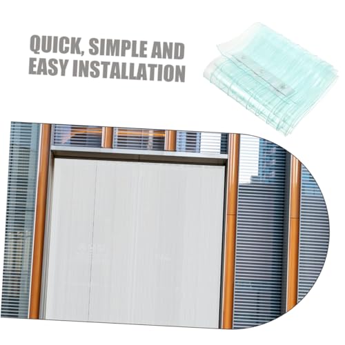Rideau à lanières PVC isolant pour porte de commerce et magasin