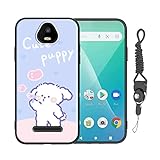 Nuouxoco for Schok Volt SV55 Phone Case, for Schok Volt SV55 (SV55216) Cover Fun Cute Dog Design Car