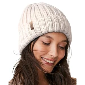FURTALK Winter Hats for Women Fleece Lined Beanie Knit Chunky Womens Snow Cap