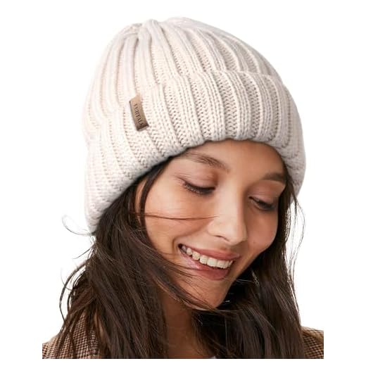 FURTALK Winter Hats for Women Fleece Lined Beanie Knit Chunky Womens Snow Cap