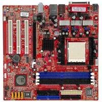 MSI RS480M2-IL Ati X200 PGA939 MAX-4GB Matx Pcie 3PCI Vid SND LAN Sata-r 1GHZ