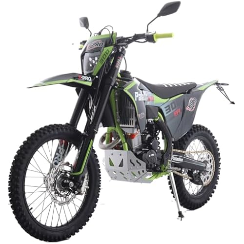 X-PRO Paladin 300 300 EFI Dirt Bike for Adults – Water-Cooled EFI Engine, 6-Speed Manual Transmission, Dual Suspension, 21″/18″ Off-Road Wheels, Adjustable Shocks