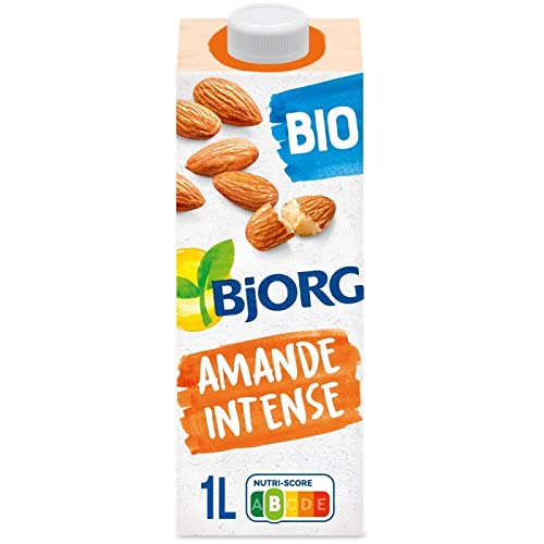 BJORG - Boisson Lait Amande 1L - Lot De 4 - Vendu Par Lot