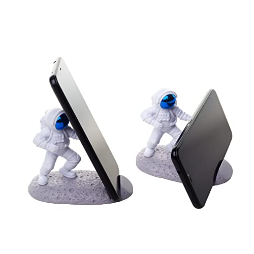 Edinnoda Cell Phone Stand For Desk, Astronaut Desktop Phone Holder, Compatible With All Phones, Tablets (Blue) #TOP24