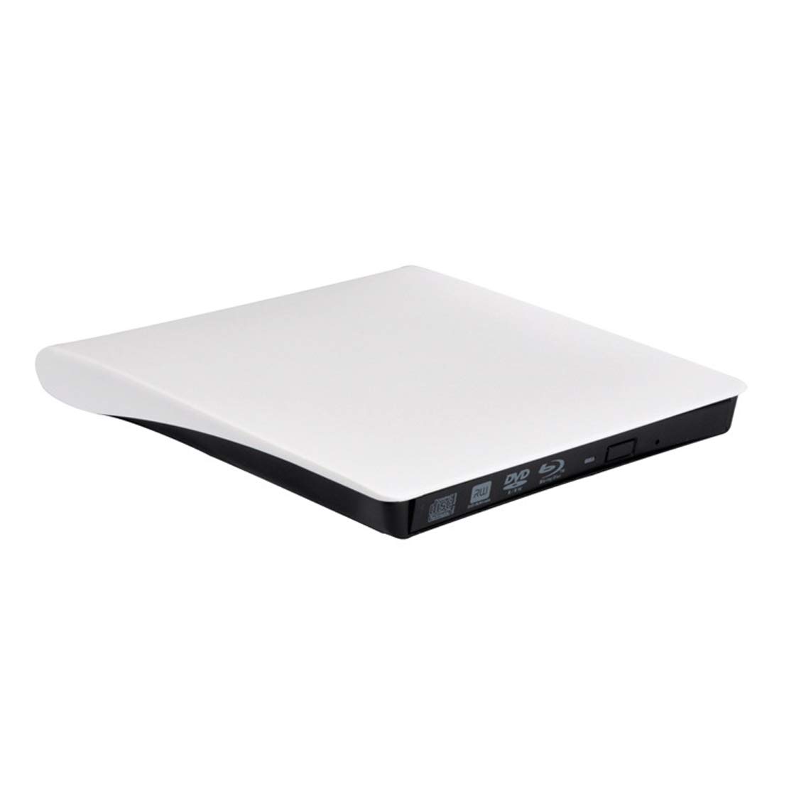 unità Ottica Esterno Raggio Blu unità CD/Dvd USB 3.0 CD/Dvd +/- RW Bruciatore Rewriter Supporto 4k,White