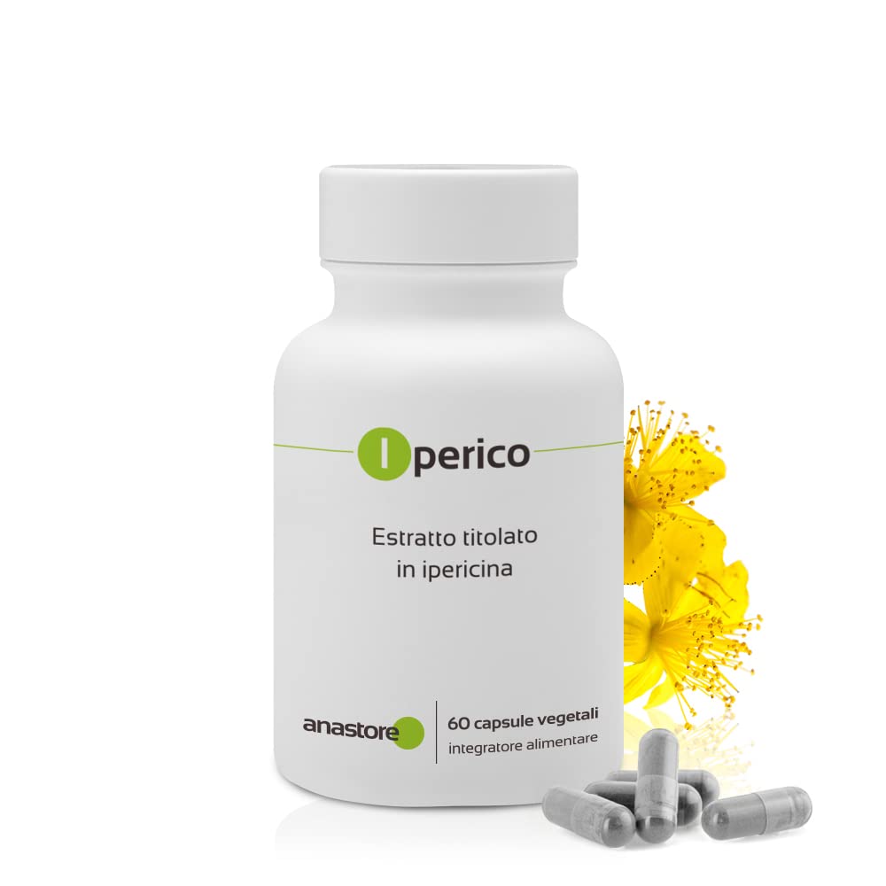 IPERICO (ERBA DI SAN GIOVANNI) * 230 mg / 60 capsule * 0,3% in Ipericina *Migliora l’umore naturalmente * Efficace contro lo stress * Fabbricato in FRANCIA