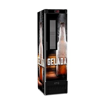 Cervejeira Vertical Metalfrio 287 Litros com Porta Glass Viewer e Adesivada VN28FE 110V