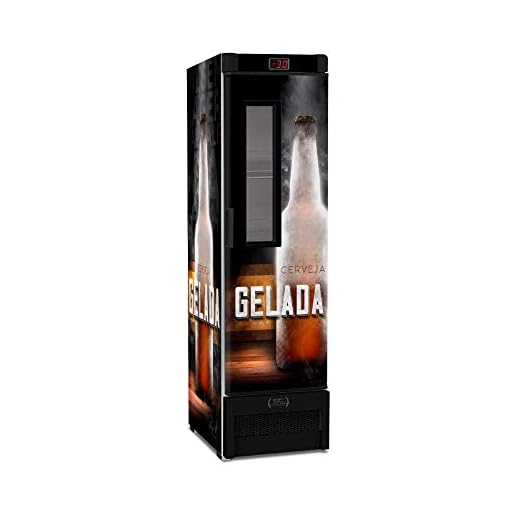 Cervejeira Vertical Metalfrio 287 Litros com Porta Glass Viewer e Adesivada VN28FE 110V