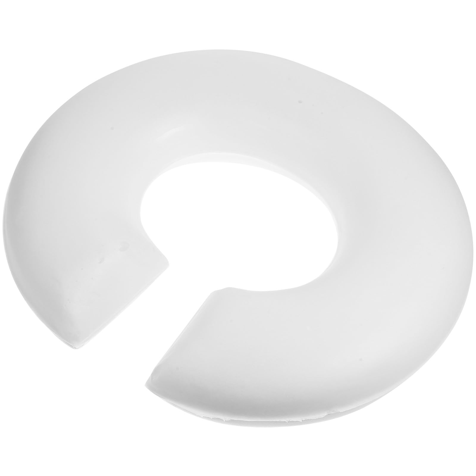 UKCOCO Coussin Cervical en Mousse à Mémoire de Forme Appui-tête de Massage pour Lit, Confort et Relaxation, pour Salons et Spas, en Coton Blanc de Forme en U