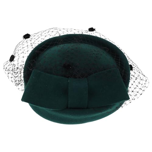 Chapeau britannique en laine idéal pour mariage cocktail et grandes occasions