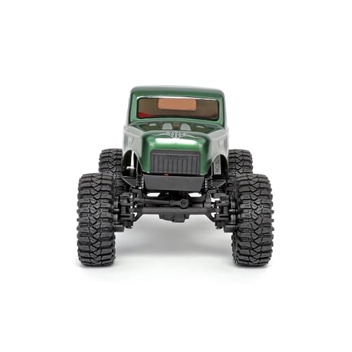 Image of Redcat Racing Ascent 18 Brushless RC Rock Crawler - 4WD 1 /18 RC Crawler with Portal Axles, High Steer Geometry, Waterproof ESC, LiPo Battery, RTR Hobby Grade RC Truck 4x4 - Green