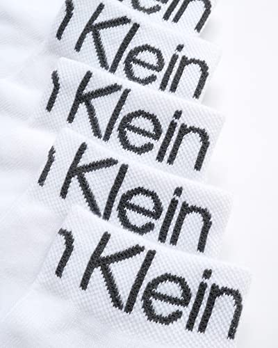 Image of Calvin Klein Quarter Socks for Women - 6 Pack Cushioned Ankle Socks - Quarter Cut, Breathable, Lightweight, Athletic Design