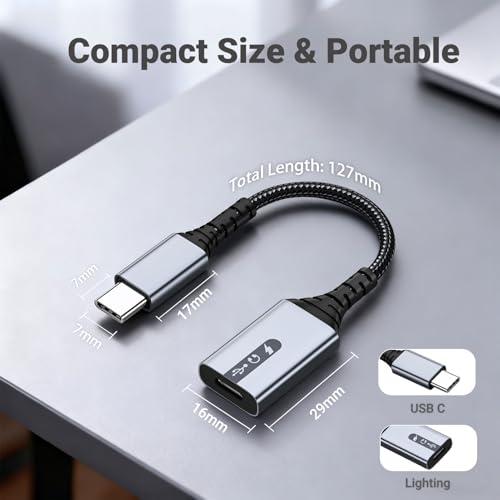 NICE BUDDY 3 in 1 Type C to Lightning Adapter for iPhone - image 6