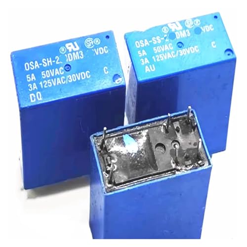 Relais OSA-SH-212DM3 12VDC 5A 6 broches pour remplacer un composant défectueux