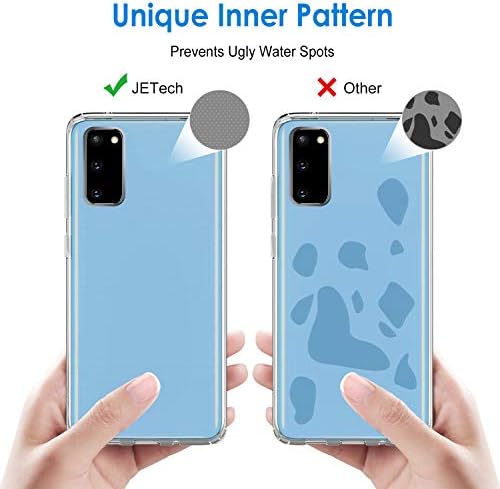 JETech Case for Samsung Galaxy S20 5G (2020), Premium TPU material, Shock Proof, HD Clear