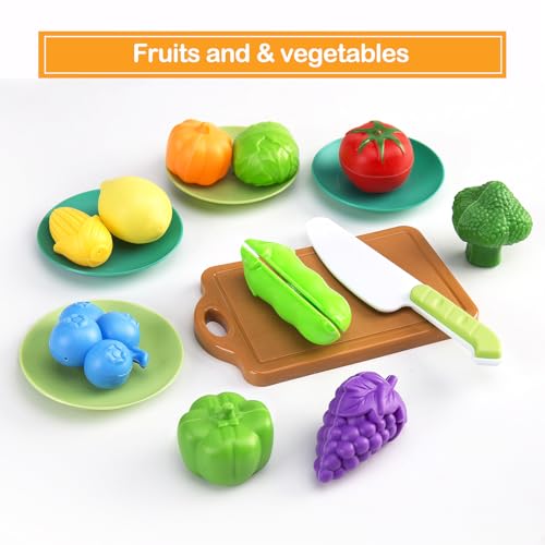 Save 38% on 35Pcs Kids Kitchen Toy Set with Play Food