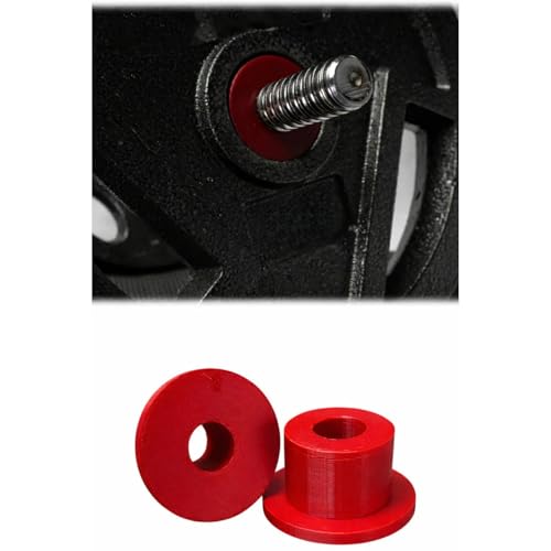 2 Inch to 1 Inch Barbell Adapter, 4-Pack Weight Plate Converter Sleeves for Standard 1