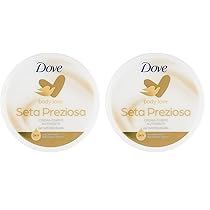 Dove, Crema Corpo Seta Preziosa, Crema Corpo Nutriente per Tutti i Tipi di Pelle, Pelle Morbida e Liscia Effetto Seta per 24h, con Ceramide Restoring Serum, Dermatologicamente Testata, 300ml, 1 item