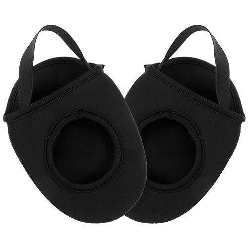 Cubrebota Antideslizante para Ciclismo Negro miniatura 1