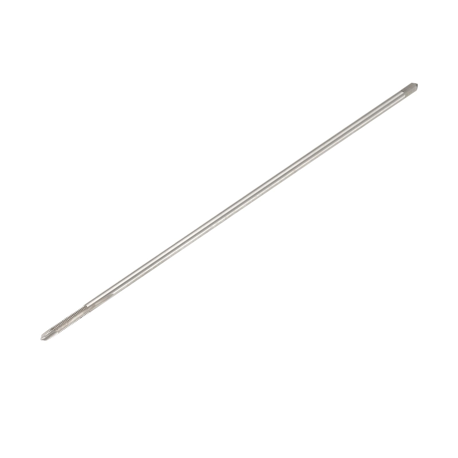 QUARKZMAN Maschio Filettato a Punta Elicoidale Metrica M3 x 0,5 H2, Utensile per Maschiatura Extra Lungo da 150 Mm (6"), Maschi per Macchine Acciaio Rapido