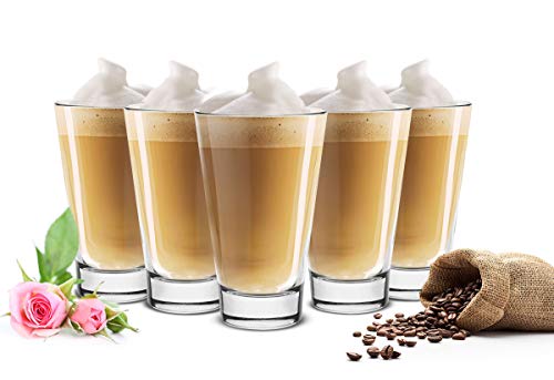 Sendez Juego de 6 vasos para latte macchiato (310 ml) Cover
