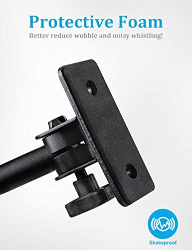 Door Off Mirror for Jeep Wrangler TJ JK 4x4 Off-road Morror Rectangular Mirrors Quick Release Side View Mirror, 2 Pack