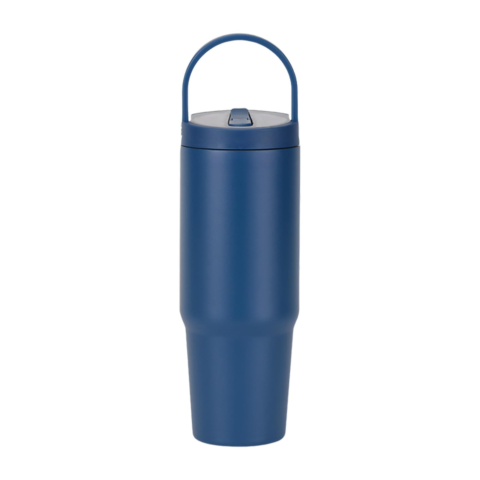 Btgghytr Large 900Ml Vacuum Sealed Tumblers with Removable Straw Easy Carry Design Permanent Rustless Beverage Container Offices Vacuum Flask Cup with Removable Straw