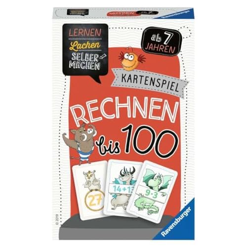 Ravensburger Kinderspiele Lernspiel 80660 - Lernen Lachen Selbermachen: Rechnen bis 100