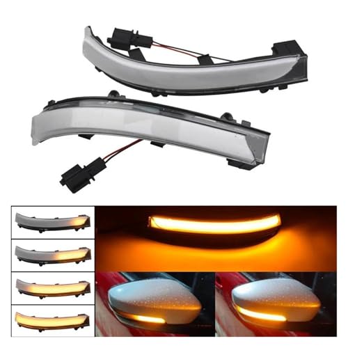 Intermitentes dinámicos LED de flecha ahumada para Golf 4 y Polo G6 3