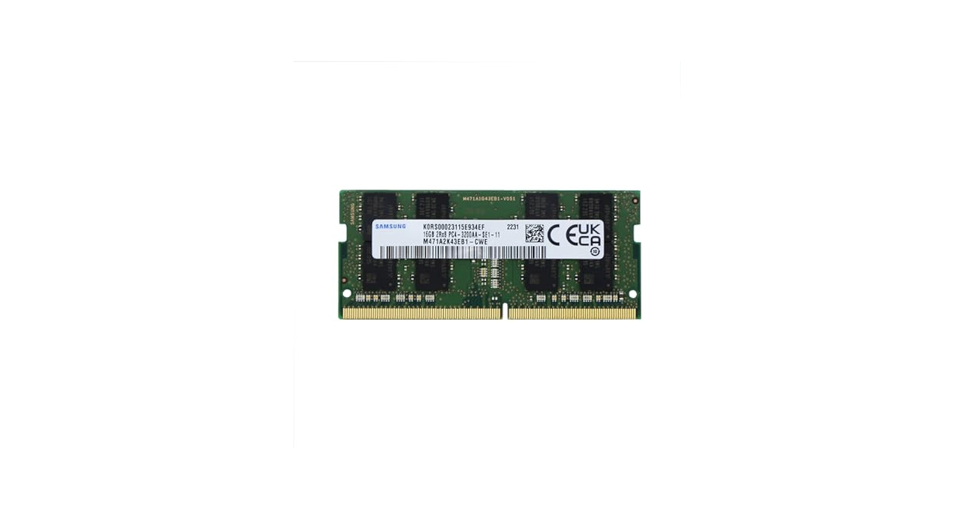 ケダマ　Samsung DDR4メモリ 16GB Samsung 16GB DDR4 3200MHz SODIMM PC4-25600 CL22 2Rx8 1.2V