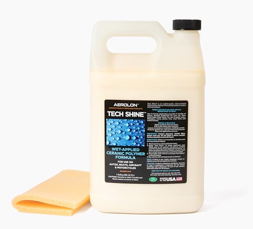 Tech Shine ceramic coating for cars with applicator pad