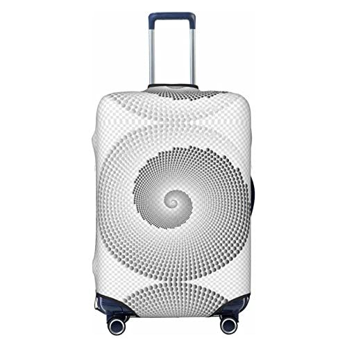 Housse de valise noire KOOLR M pour éviter les rayures et reconnaître son bagage en voyage