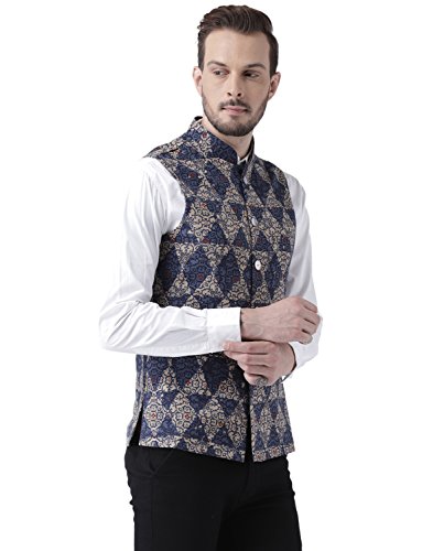 Image of KISAH Men's Art Silk Waist Coat
