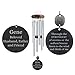 Memorial DIRECT SHIPPING GIFT CUSTOM Gift Wind Chime 28 Inch In Sympathy loss Copper Rush Shipping for Funeral Loss in Memory of Loved One Listen to the Wind Memorial Garden Remembering a loved one