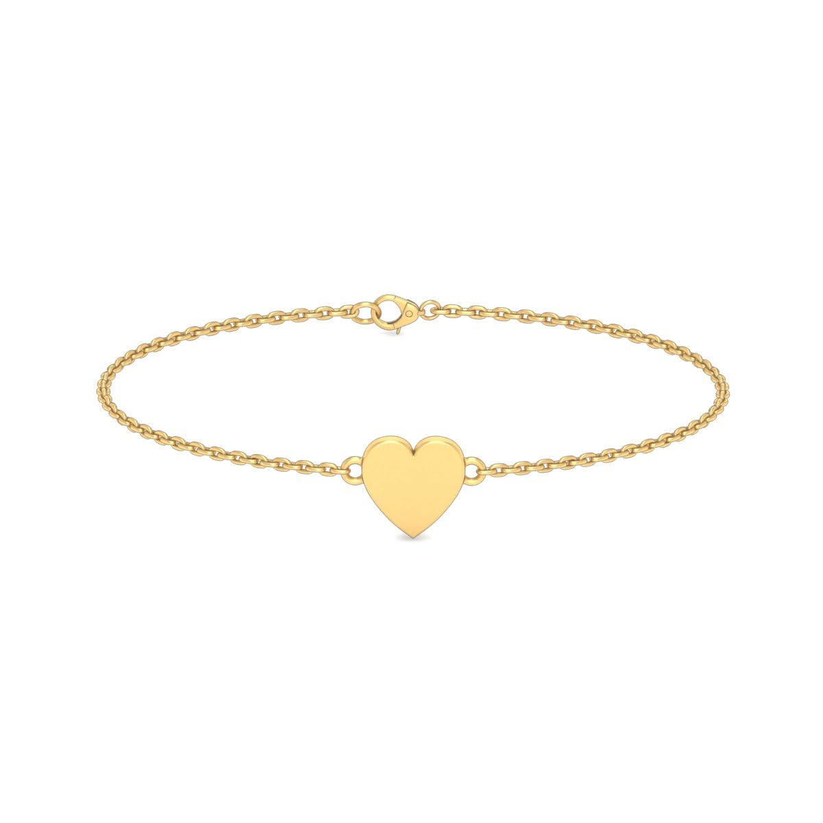 MABEL 925 Sterling Silver, 18 Kt Gold Plated Paris Love Heart Bracelet, Fine Jewellery Gifts for Women & Girls, Assured Purity & 6 Month Warranty* (B0D9NYVKFN) Amazon Price History, Amazon Price Tracker