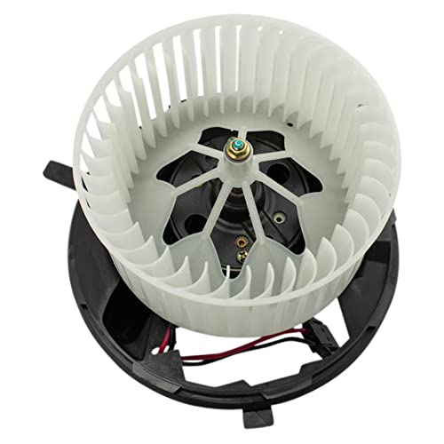 Image of TRQ HVAC Heater Air Conditioning A /C Blower Motor with Fan Cage for Audi VW Volkswagen New