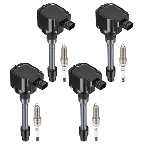 Image of BDFHYK Ignition Coil UF749 and Spark Plug 93501 for Honda Civic 2016-2020