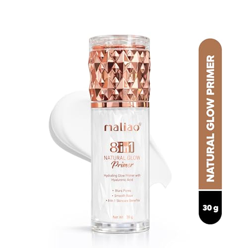 Image of MALIAO 8-in-1 Natural Glow Skincare & Moisturizing Primer - SPF 30 PA++ | Brightening | Concealing | Anti-Aging | and Sun Protection | 30g