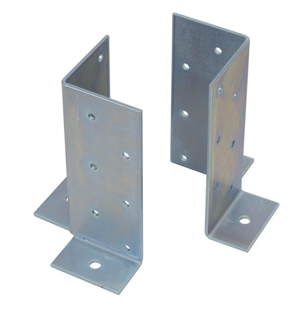 12PZ SUPPORTO PER TRAVI IN LEGNO UNIVERSALE mm. 70x70x180