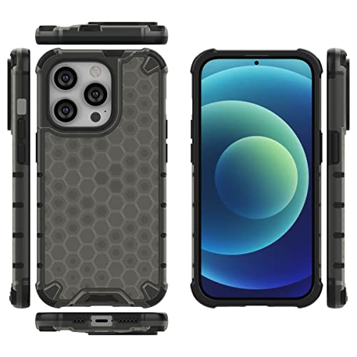 Image of Glasgow Back Case Cover Designed for [ Apple iPhone 14 Pro ] - Black