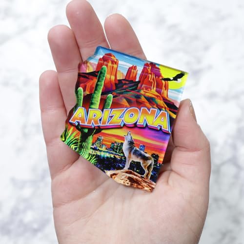 Imán de Acrílico Arizona Desert 3x2.5 Pulgadas miniatura 4
