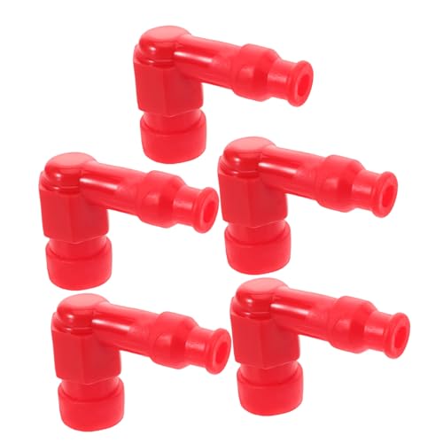 PRETYZOOM 5pcs Spark Plug Caps Durable Replacement Protector for Motorized Bicycles Scooters and Atvs Easy to Install Plug Protector Covers for Use