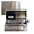 Lion Premium Grills - L75000 - 32" Natural Gas grill with Made in USA 24" x 17" Horizontal Door Combo Deal