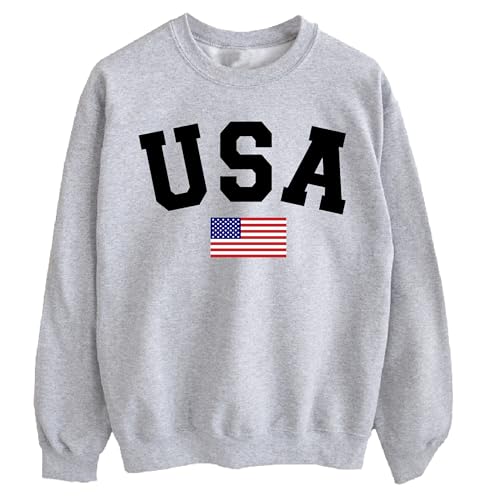 USA Flag Sweatshirt, 4th of July Memorial Day Hoodies Gift, American Flag Crewneck Sweatshirt, Independence Day Hoodies4