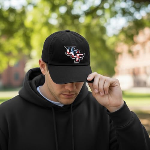 Gorra Negra University of Central Florida Ajustable miniatura 5